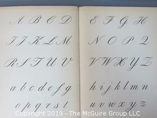 Book Title: "The Script Letter: Its Form, Construction and Application";  author Tommy Thompson; 1947; published by The Studio Ltd., London  WILL SHIP