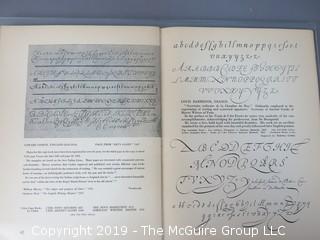 Book Title: "The Script Letter: Its Form, Construction and Application";  author Tommy Thompson; 1947; published by The Studio Ltd., London  WILL SHIP