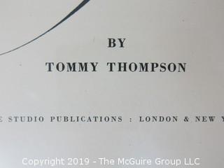 Book Title: "The Script Letter: Its Form, Construction and Application";  author Tommy Thompson; 1947; published by The Studio Ltd., London  WILL SHIP