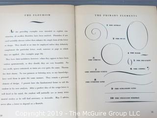 Book Title: "The Script Letter: Its Form, Construction and Application";  author Tommy Thompson; 1947; published by The Studio Ltd., London  WILL SHIP