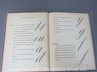 Book Title: "The Script Letter: Its Form, Construction and Application";  author Tommy Thompson; 1947; published by The Studio Ltd., London  WILL SHIP