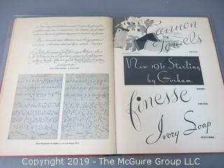 Book Title: "The Script Letter: Its Form, Construction and Application";  author Tommy Thompson; 1947; published by The Studio Ltd., London  WILL SHIP