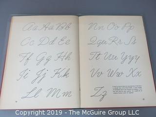 Book Title: "The Script Letter: Its Form, Construction and Application";  author Tommy Thompson; 1947; published by The Studio Ltd., London  WILL SHIP