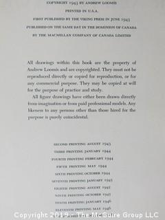 Book Title: "Figure Drawing: For All Its Worth"; authored by Andrew Loomis; 1946; The Viking Press; New York  WILL SHIP