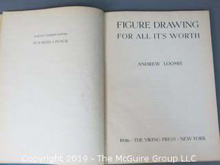 Book Title: "Figure Drawing: For All Its Worth"; authored by Andrew Loomis; 1946; The Viking Press; New York  WILL SHIP