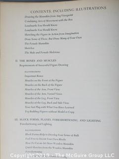 Book Title: "Figure Drawing: For All Its Worth"; authored by Andrew Loomis; 1946; The Viking Press; New York  WILL SHIP