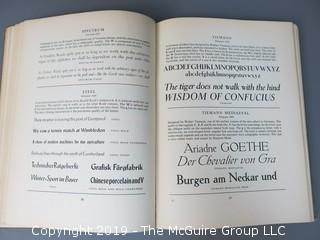 Book Title: "Encyclopedia of Typefaces"; authored by W. Turner Berry and A.F. Johnson; 1953; Blandford Press Ltd; London