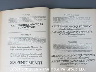 Book Title: "Encyclopedia of Typefaces"; authored by W. Turner Berry and A.F. Johnson; 1953; Blandford Press Ltd; London