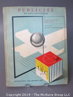 Book Title: "Advertising and Graphic Art; Special Edition; Packaging and Window Display"; published by The Review of Advertising and Graphic Art in Switzerland; 1947