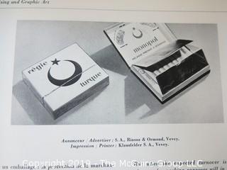 Book Title: "Advertising and Graphic Art; Special Edition; Packaging and Window Display"; published by The Review of Advertising and Graphic Art in Switzerland; 1947