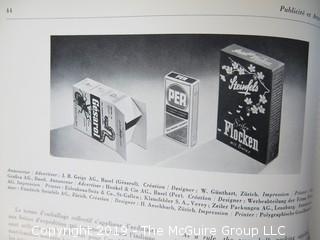 Book Title: "Advertising and Graphic Art; Special Edition; Packaging and Window Display"; published by The Review of Advertising and Graphic Art in Switzerland; 1947