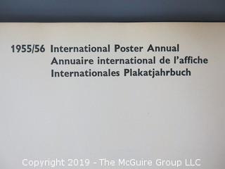 Book Title: "1956 International Poster Annual"; published by Arthur Niggli; distributed by Hastings House; New York  WILL SHIP