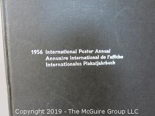 Book Title: "1956 International Poster Annual"; published by Arthur Niggli; distributed by Hastings House; New York  WILL SHIP