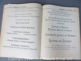 Book Title: "Handbook of Early Advertising Art"; authored by Clarence P. Hornung; 3rd Edition; 1956; published by Dover  WILL SHIP