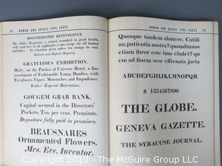 Book Title: "Handbook of Early Advertising Art"; authored by Clarence P. Hornung; 3rd Edition; 1956; published by Dover  WILL SHIP