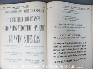 Book Title: "Handbook of Early Advertising Art"; authored by Clarence P. Hornung; 3rd Edition; 1956; published by Dover  WILL SHIP