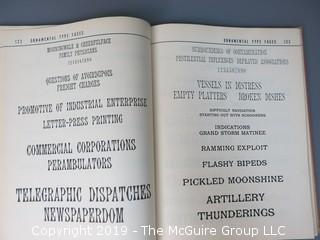 Book Title: "Handbook of Early Advertising Art"; authored by Clarence P. Hornung; 3rd Edition; 1956; published by Dover  WILL SHIP