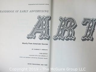 Book Title: "Handbook of Early Advertising Art"; authored by Clarence P. Hornung; 3rd Edition; 1956; published by Dover  WILL SHIP