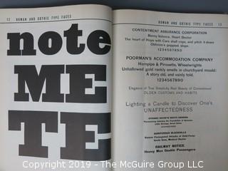 Book Title: "Handbook of Early Advertising Art"; authored by Clarence P. Hornung; 3rd Edition; 1956; published by Dover  WILL SHIP