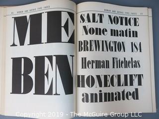 Book Title: "Handbook of Early Advertising Art"; authored by Clarence P. Hornung; 3rd Edition; 1956; published by Dover  WILL SHIP