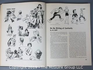 Book Title: "A Complete Guide to Professional Cartooning"; authored by Gene Byrnes; 1950; printed by the Polygraphic Company of America; published by Bell; PA