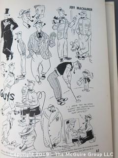 Book Title: "A Complete Guide to Professional Cartooning"; authored by Gene Byrnes; 1950; printed by the Polygraphic Company of America; published by Bell; PA