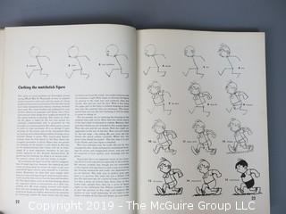 Book Title: "A Complete Guide to Professional Cartooning"; authored by Gene Byrnes; 1950; printed by the Polygraphic Company of America; published by Bell; PA