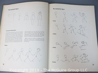 Book Title: "A Complete Guide to Professional Cartooning"; authored by Gene Byrnes; 1950; printed by the Polygraphic Company of America; published by Bell; PA