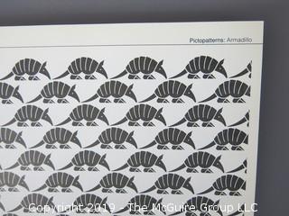 Book Title: "Visual Elements 1: Pictograms"; produced by Blount and Co, NJ and published by Rockport, MA;  1988