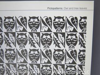 Book Title: "Visual Elements 1: Pictograms"; produced by Blount and Co, NJ and published by Rockport, MA;  1988