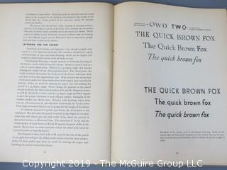 Book Title: "Advertising Layout: The Projection of an Idea"; authored by Richard S. Chenault; editor of The American Magazine; printed by Oberly and Newell Lithograph Co.; 2nd printing; published by Heck-Cattell, New York; 1946