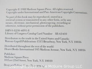 Book Title: "Graphic Design: Los Angeles"; authored by Julie Prendiville; designed by Gerry Rosentswieg; published by Madison Square Press; 1988