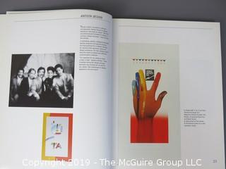 Book Title: "Graphic Design: Los Angeles"; authored by Julie Prendiville; designed by Gerry Rosentswieg; published by Madison Square Press; 1988