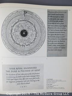 Book Title: "Lettering Today: A Survey and Reference Book"; edited by John Brinkley; published by Reinhold; 1965