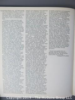 Book Title: "Lettering Today: A Survey and Reference Book"; edited by John Brinkley; published by Reinhold; 1965