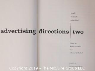 Book Title: "Advertising Directions 2: Trends in Visual Advertising"; edited by Arthur Hawkins and Edward Gottschall; published by Art Directions Book Co., New York; 1961