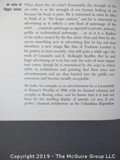 Book Title: "Advertising Directions 2: Trends in Visual Advertising"; edited by Arthur Hawkins and Edward Gottschall; published by Art Directions Book Co., New York; 1961