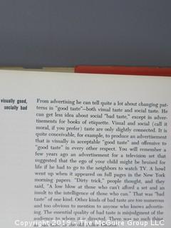 Book Title: "Advertising Directions 2: Trends in Visual Advertising"; edited by Arthur Hawkins and Edward Gottschall; published by Art Directions Book Co., New York; 1961