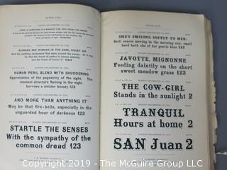 Trade Catalog: "Handbook of Printing Types: Specimens For Printers"; Bruce's New York Type Foundry; offered by V. B. Munson, successors to Geo. Bruce's and Sons; New York;   WILL SHIP
