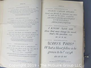 Trade Catalog: "Handbook of Printing Types: Specimens For Printers"; Bruce's New York Type Foundry; offered by V. B. Munson, successors to Geo. Bruce's and Sons; New York;   WILL SHIP