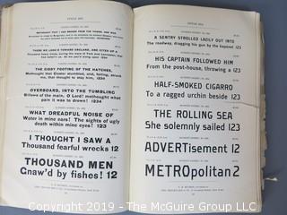 Trade Catalog: "Handbook of Printing Types: Specimens For Printers"; Bruce's New York Type Foundry; offered by V. B. Munson, successors to Geo. Bruce's and Sons; New York;   WILL SHIP