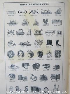 Trade Catalog: "Handbook of Printing Types: Specimens For Printers"; Bruce's New York Type Foundry; offered by V. B. Munson, successors to Geo. Bruce's and Sons; New York;   WILL SHIP