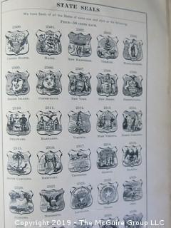 Trade Catalog: "Handbook of Printing Types: Specimens For Printers"; Bruce's New York Type Foundry; offered by V. B. Munson, successors to Geo. Bruce's and Sons; New York;   WILL SHIP