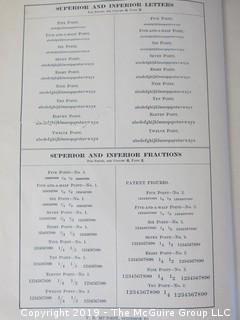 Trade Catalog: "Handbook of Printing Types: Specimens For Printers"; Bruce's New York Type Foundry; offered by V. B. Munson, successors to Geo. Bruce's and Sons; New York;   WILL SHIP