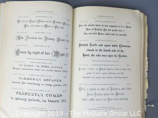 Trade Catalog: "Handbook of Printing Types: Specimens For Printers"; Bruce's New York Type Foundry; offered by V. B. Munson, successors to Geo. Bruce's and Sons; New York;   WILL SHIP
