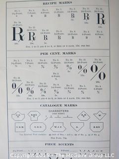 Trade Catalog: "Handbook of Printing Types: Specimens For Printers"; Bruce's New York Type Foundry; offered by V. B. Munson, successors to Geo. Bruce's and Sons; New York;   WILL SHIP