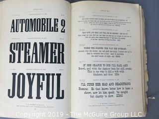 Trade Catalog: "Handbook of Printing Types: Specimens For Printers"; Bruce's New York Type Foundry; offered by V. B. Munson, successors to Geo. Bruce's and Sons; New York;   WILL SHIP