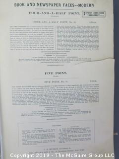 Trade Catalog: "Handbook of Printing Types: Specimens For Printers"; Bruce's New York Type Foundry; offered by V. B. Munson, successors to Geo. Bruce's and Sons; New York;   WILL SHIP