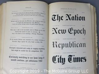 Trade Catalog: "Handbook of Printing Types: Specimens For Printers"; Bruce's New York Type Foundry; offered by V. B. Munson, successors to Geo. Bruce's and Sons; New York;   WILL SHIP