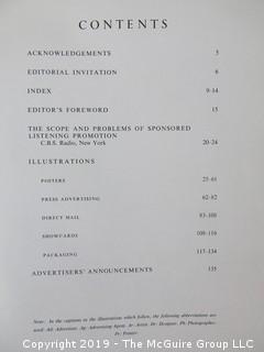 Book Title: "Modern Publicity: 1953-54, 23rd Issue of Art and Industry's International Annual of Advertising Art"; edited by Frank A. Mercer; published by The Studio, London and New York; 